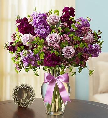 Shades of Purple Flower Bouquet