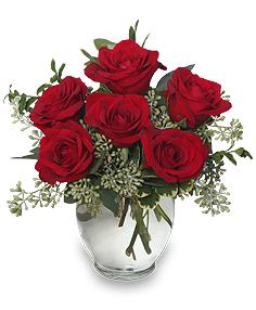 Rosey RomanceRed Rose  Bouquet Flower Bouquet