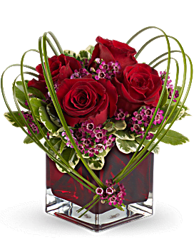 Sweet Thoughts Bouquet with Red Roses Flower Bouquet