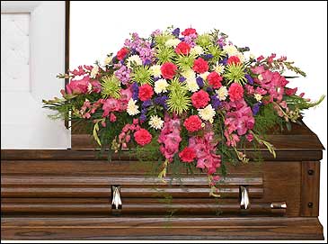 ETERNAL BEAUTY CASKET SPRAY
Funeral Flowers