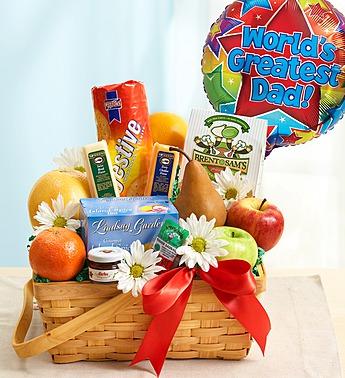 Fruit and Gourmet Basket for Dad