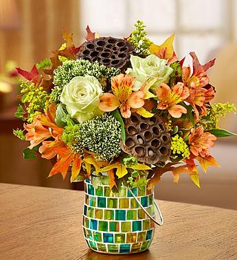 Amber Waver Flower Bouquet