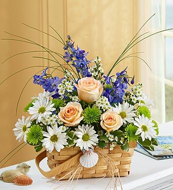 Beautiful Basket Flower Bouquet