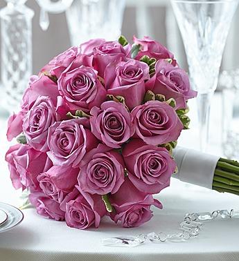 Purple Elegance Rose Bouquet Flower Bouquet