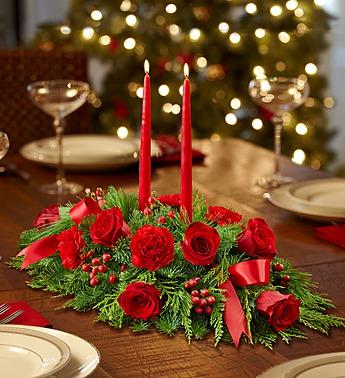 All Red Centerpiece