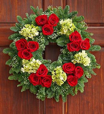 Everlasting Holiday Wreath™ Flower Bouquet