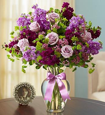 Shades of Purple
 Flower Bouquet