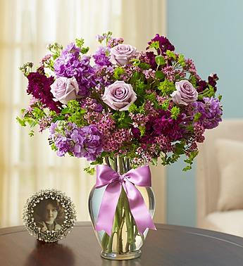 Shades of Purple Flower Bouquet