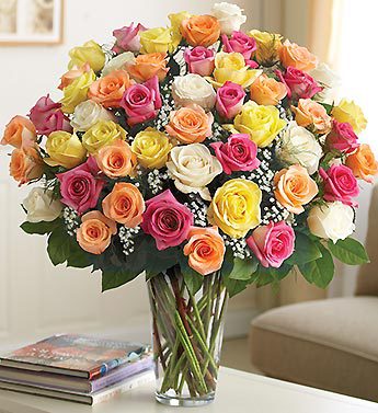 Ultimate Elegance Premium Long Stem Assorted Roses