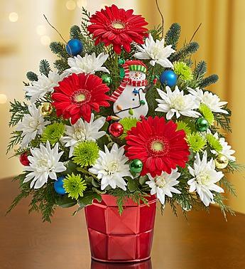 Christmas Greetings™ Flower Bouquet