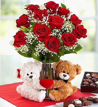 Abundant Love™ Long Stem Roses Flower Bouquet