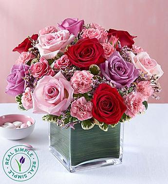 Forever Yours Rose Medley by Real Simple® Flower Bouquet
