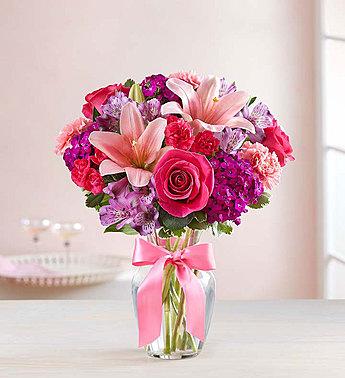 Sweetheart Medley™ Flower Bouquet