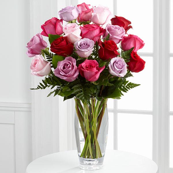 The FTD® Captivating Color™ Rose Bouquet by Vera Wang 