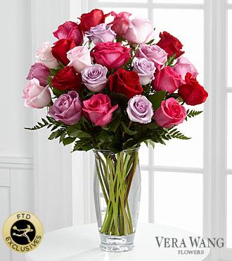 The FTD® Captivating Color™ Rose Bouquet by Vera Wang  Flower Bouquet