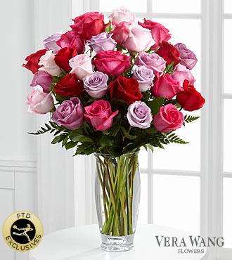 The FTD® Captivating Color™ Rose Bouquet by Vera Wang  Flower Bouquet