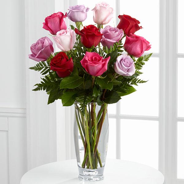 The FTD® Captivating Color™ Rose Bouquet by Vera Wang 