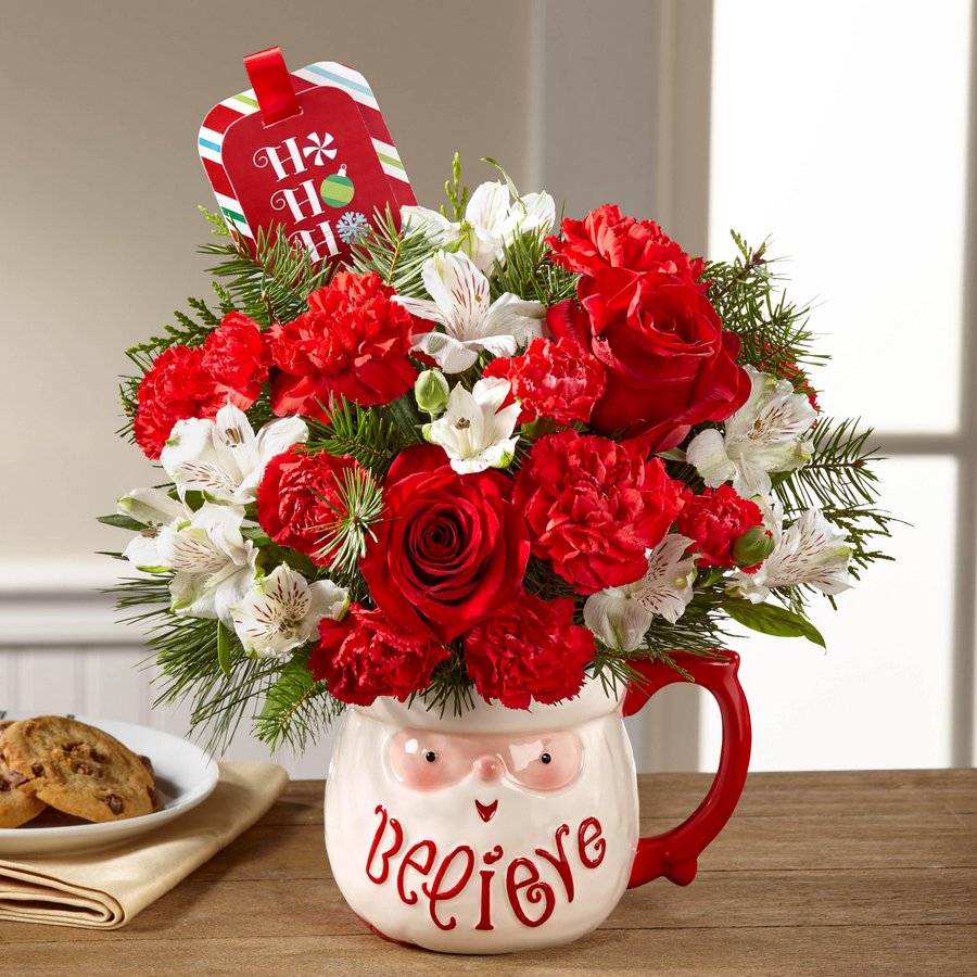 The FTD® Believe™ Mug Bouquet by Hallmark