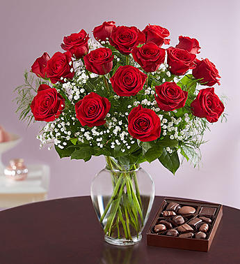 Rose Elegance™ Premium Long Stem Red Roses