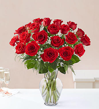 Ultimate Elegance™ Long Stem Red Roses Flower Bouquet