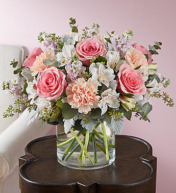 Blushing Blooms™ Bouquet Flower Bouquet