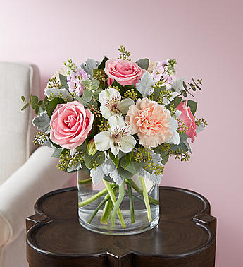 Blushing Blooms™ Bouquet Flower Bouquet