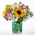 The FTD® Sunlit Meadows™ Bouquet-VASE INCLUDED