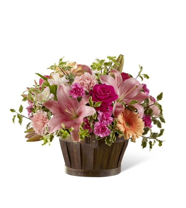 The FTD® Spring Garden® Basket- BASKET INCLUDED