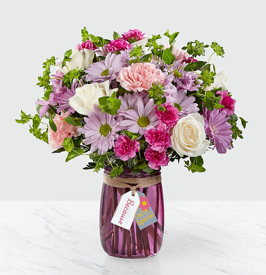 The FTD® Because You're Special™ Bouquet-VASE INCLUDED Flower Bouquet