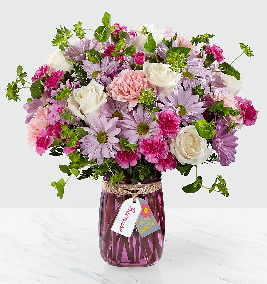 The FTD® Because You're Special™ Bouquet-VASE INCLUDED