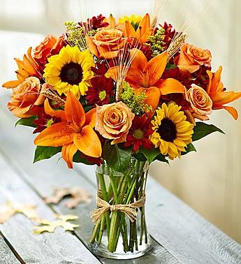 Fall Fields Flower Bouquet