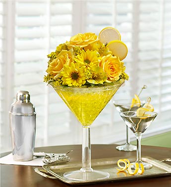 Lemon Martini Bouquet Flower Bouquet