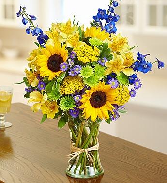 Fields of Europe for Summer Flower Bouquet