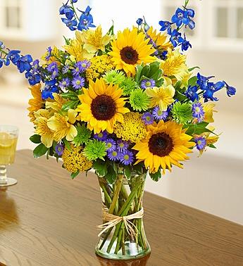 Fields of Europe for Summer Flower Bouquet