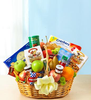 Fruit & Gourmet Snack Basket