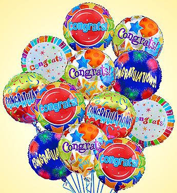 Air-Rangement - Congratulations Mylar Balloons