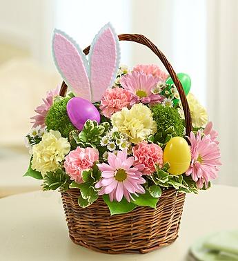 Easter Egg Basket Flower Bouquet
