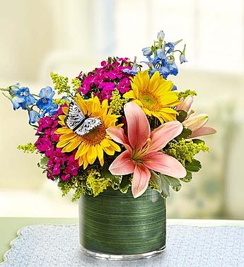 Simple Sophistication - Small Springtime Flower Arrangement Flower Bouquet