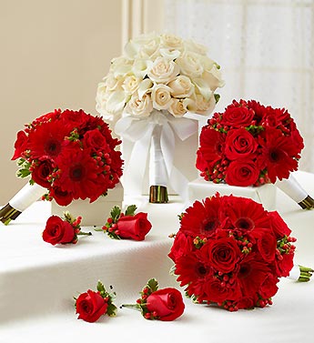 Bridal Party Personal Package Red