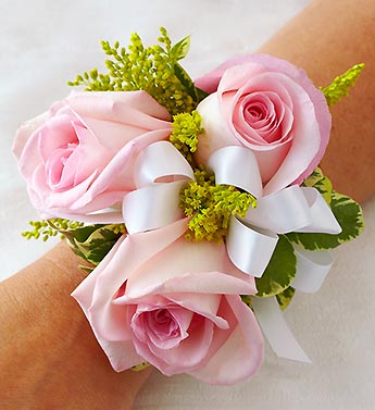 Pastel Corsage Flower Bouquet