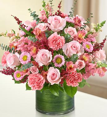Cherished Memories - All Pink Flower Bouquet