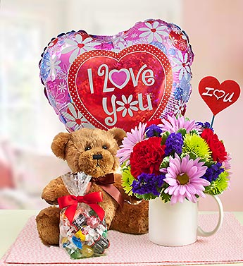 Mugable to Say I Love You Flower Bouquet