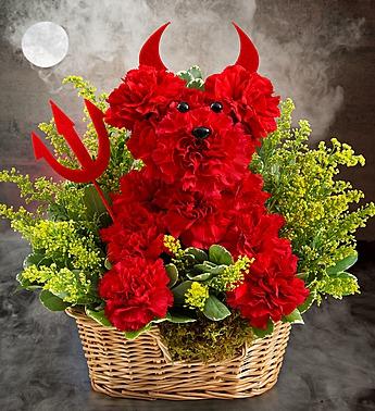 Devil Dog Flower Bouquet