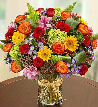 Garden of Grandeur for Fall Flower Bouquet