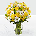 The Sunny Sentiments™ Bouquet by FTD® - VASE INCLUDED Flower Bouquet