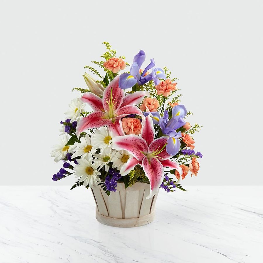 The Wondrous Nature™ Bouquet by FTD® - BASKET INCLUDED Flower Bouquet