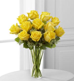 The FTD® Yellow Rose Bouquet Flower Bouquet