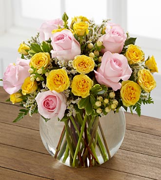 The FTD® Soft Serenade™ Rose Bouquet