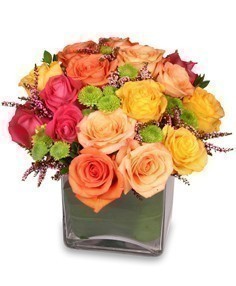 Energetic Roses
 Arrangement Flower Bouquet