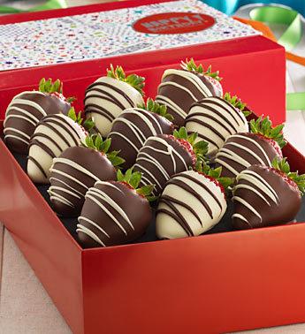   Birthday Chocolate Covered Strawberries